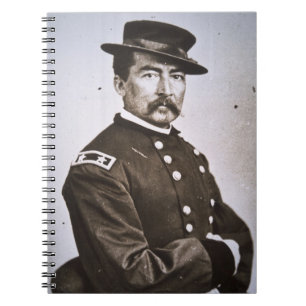 General Philip H. Sheridan (1831-88) (b/w Foto) Notizblock
