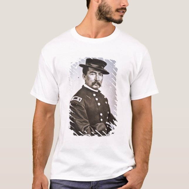General Philip H. Sheridan (1831-88) (b/w Foto) T-Shirt (Vorderseite)