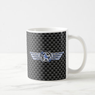 General Private Air Pilot Chrome like Star Wings Tasse