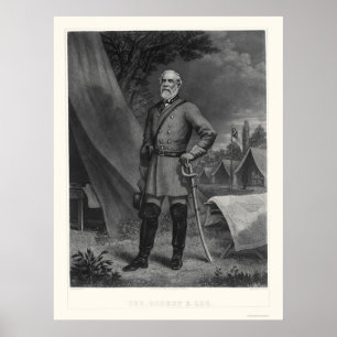 General Robert E Lee 1867 Poster