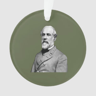 General ⚔️🎩 Robert E. Lee Armee Grün Ornament