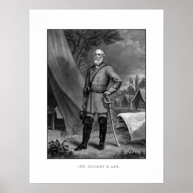 General Robert E. Lee Poster (Vorne)