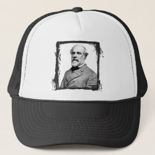 General Robert E. Lee ⚔️ USA Grunge Frame Truckerkappe
