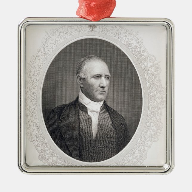 General Samuel Houston Ornament Aus Metall (Vorne)