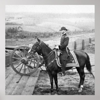 General Sherman in Atlanta, 1864 Poster