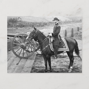 General Sherman in Atlanta, 1864 Postkarte