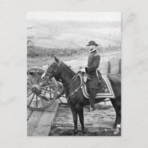 General Sherman in Atlanta, 1864 Postkarte