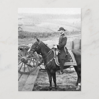 General Sherman in Atlanta, 1864 Postkarte