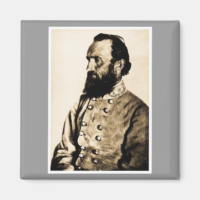 General Stonewall Jackson Magnet (Vorne)