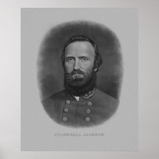 General Stonewall Jackson Poster (Vorne)
