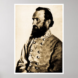 General Stonewall Jackson Poster