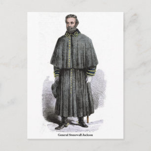 General Stonewall Jackson Postkarte