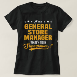General Store Manager T-Shirt
