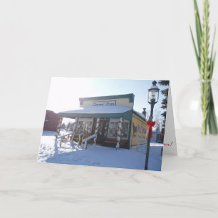 "General Store" Weihnachtskarte Karte
