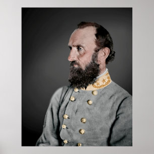 General Thomas (Stonewall) Jackson Poster