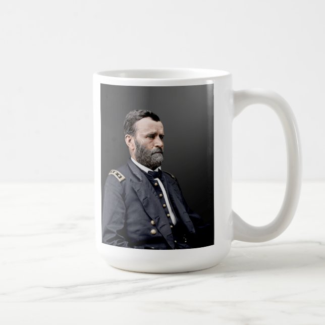 General Ulysses S.Zuschuss Kaffeetasse (Rechts)