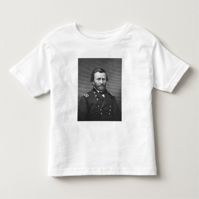 General Ulysses Simpson Grant, graviert nach einem Kleinkind T-shirt (Vorderseite)