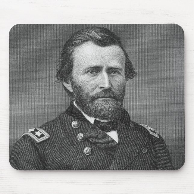 General Ulysses Simpson Grant, graviert nach einem Mousepad (Vorne)