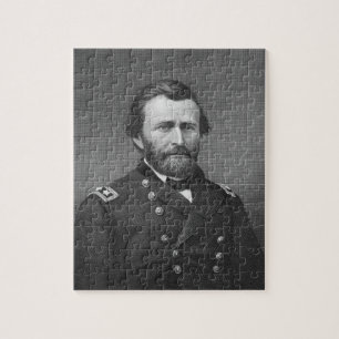 General Ulysses Simpson Grant, graviert nach einem Puzzle