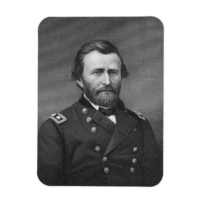 General Ulysses Simpson Grant, nach einem Tag Magnet (Vertikal)