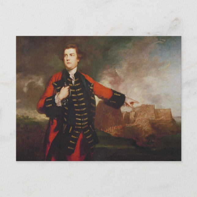 General William Keppel Postkarte (Vorderseite)