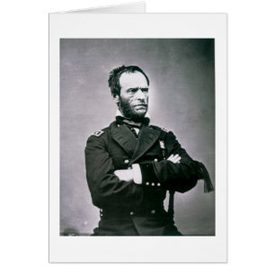 General William T. Sherman (1820-91) (b/w Foto)