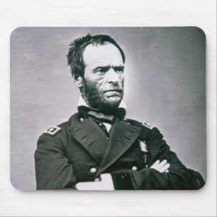 General William T. Sherman (1820-91) (b/w Foto) Mousepad