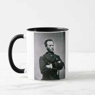 General William T. Sherman (1820-91) (b/w Foto) Tasse