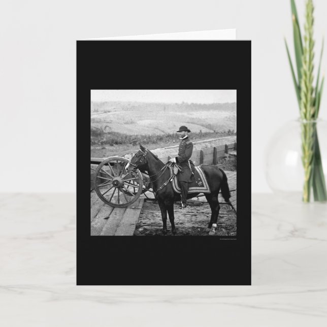 General William Tecumsah Sherman 1864 Karte (Vorderseite)