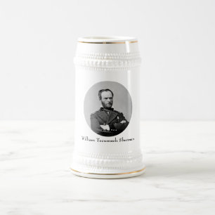 General William Tecumseh Sherman Bierglas