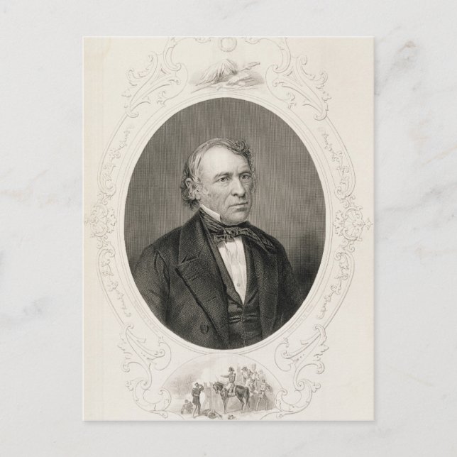 General Zachary Taylor Postkarte (Vorderseite)