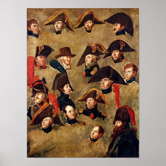 Generäle des Camp de Boulogne Poster (Vorne)