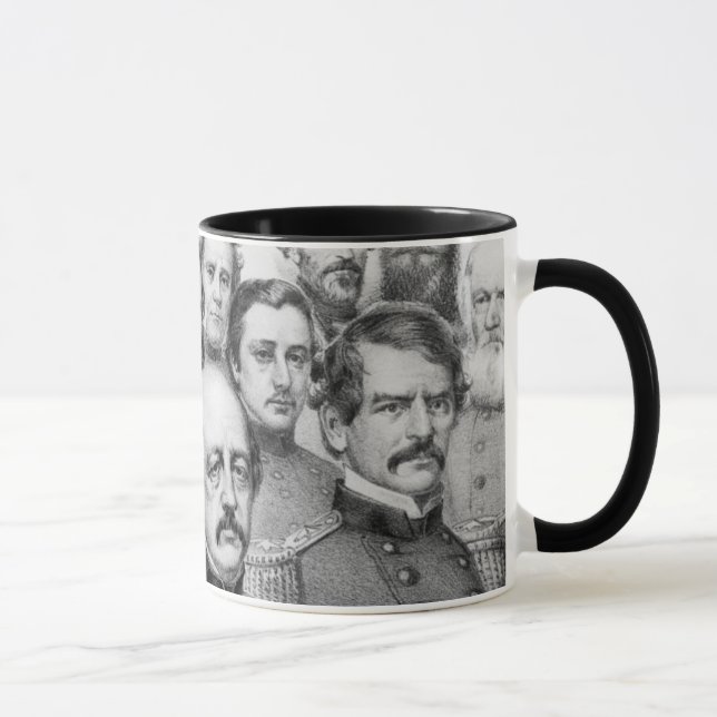 Generäle des zivilen Krieges der Tasse der Gewerks (Rechts)