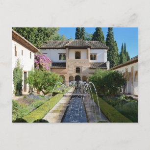 Generalife Postcard Postkarte