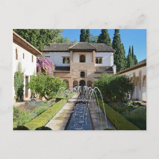 Generalife Postcard Postkarte (Vorderseite)