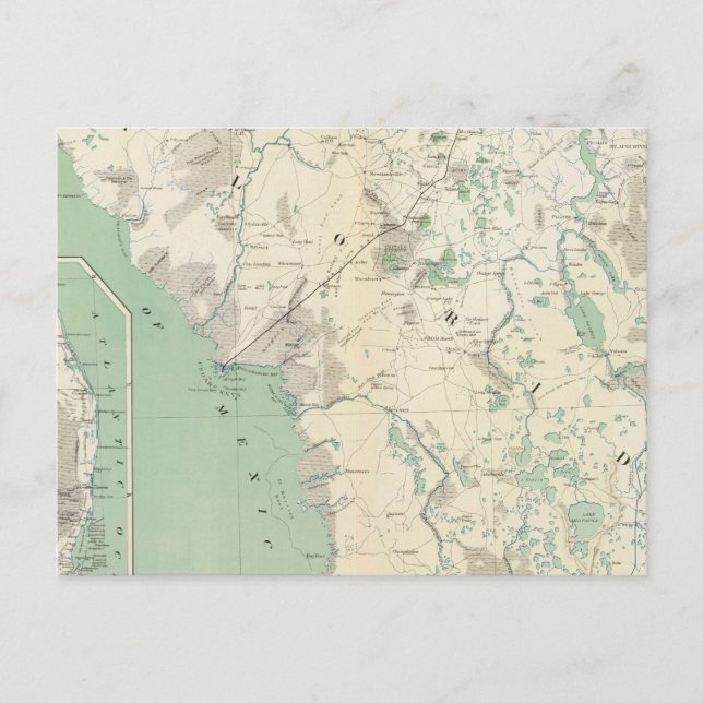 Generalkarte XI Postkarte (Vorderseite)