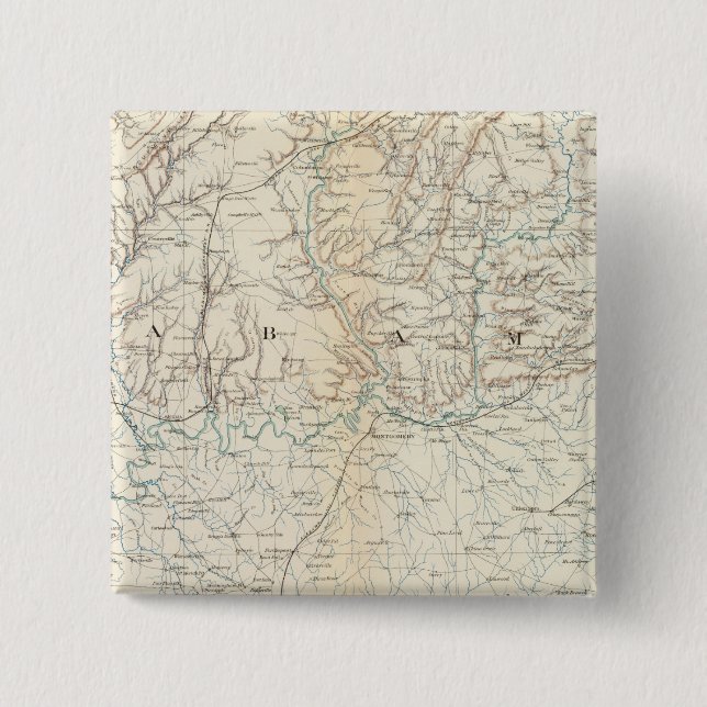 Generalkarte XIII Button (Vorderseite)