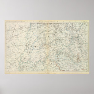 Generalkarte XVI Poster