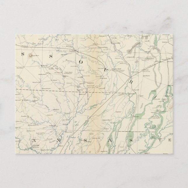 Generalkarte XVIII Postkarte (Vorderseite)