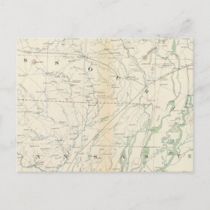 Generalkarte XVIII Postkarte