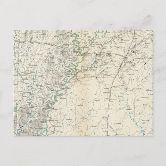 Generalkarte XX Postkarte (Vorderseite)