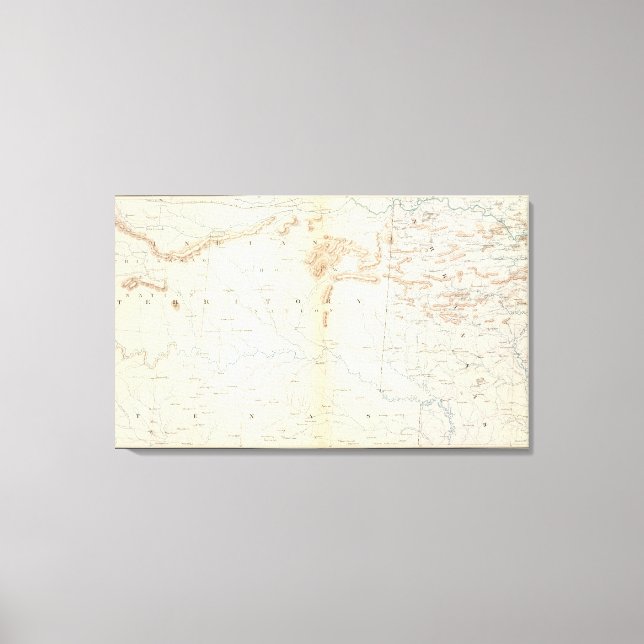 Generalkarte XXIV Leinwanddruck (Vorderseite)