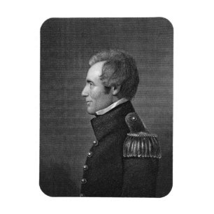 Generalmajor Edmund Pendleton Gaines (1777-1849) Magnet