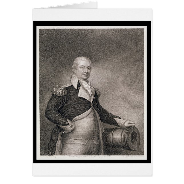 Generalmajor Henry Knox (1750-1806) graviert durch (Vorne)