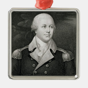 Generalmajor Nathaniel Greene (1742-86), graviert Ornament Aus Metall