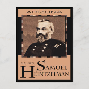 Generalmajor Samuel P. Heintzelman Postcard Postkarte