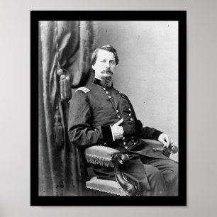 Generalmajor Winfield S. Hancock Poster