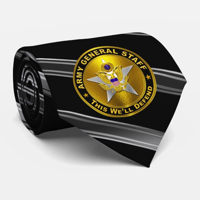 Generalstab der Armee Krawatte (Gerollt)