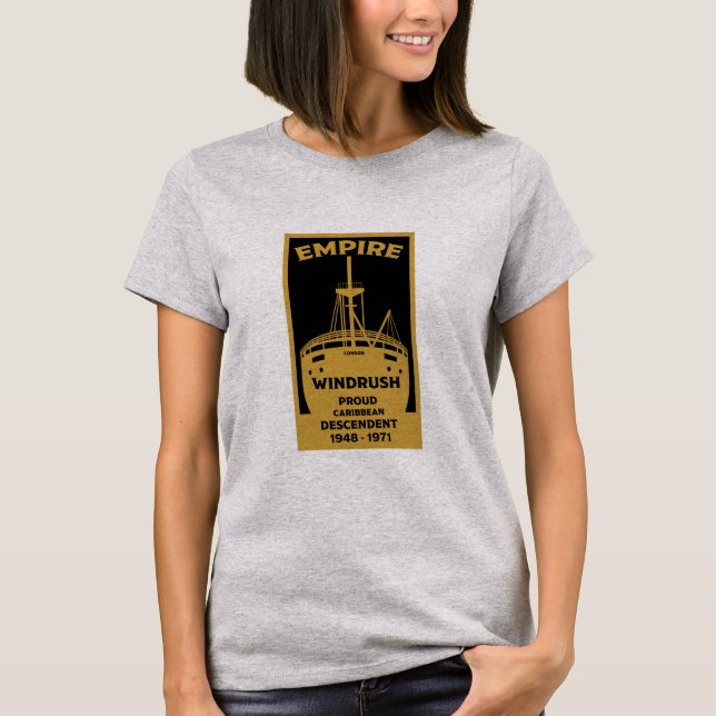 Generation Windrush Black History T-Shirt (Vorderseite)