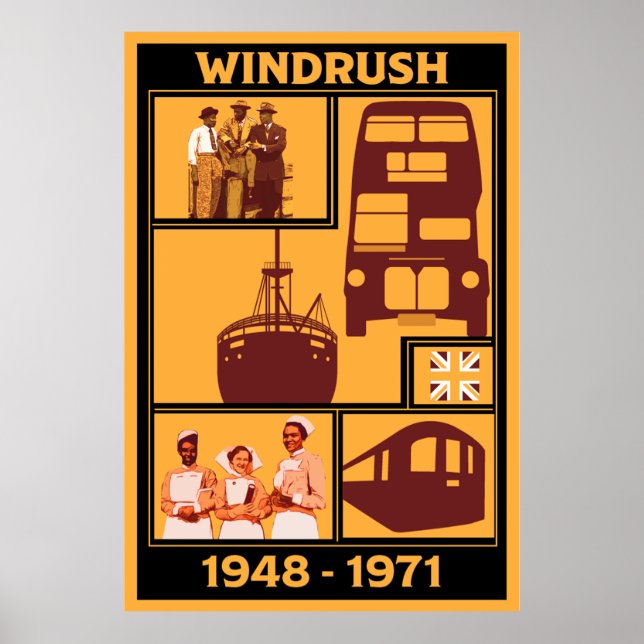 Generation Windrush Britische Geschichte Poster (Vorne)